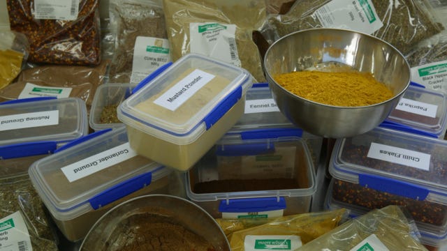 carefully selected herbs and spices